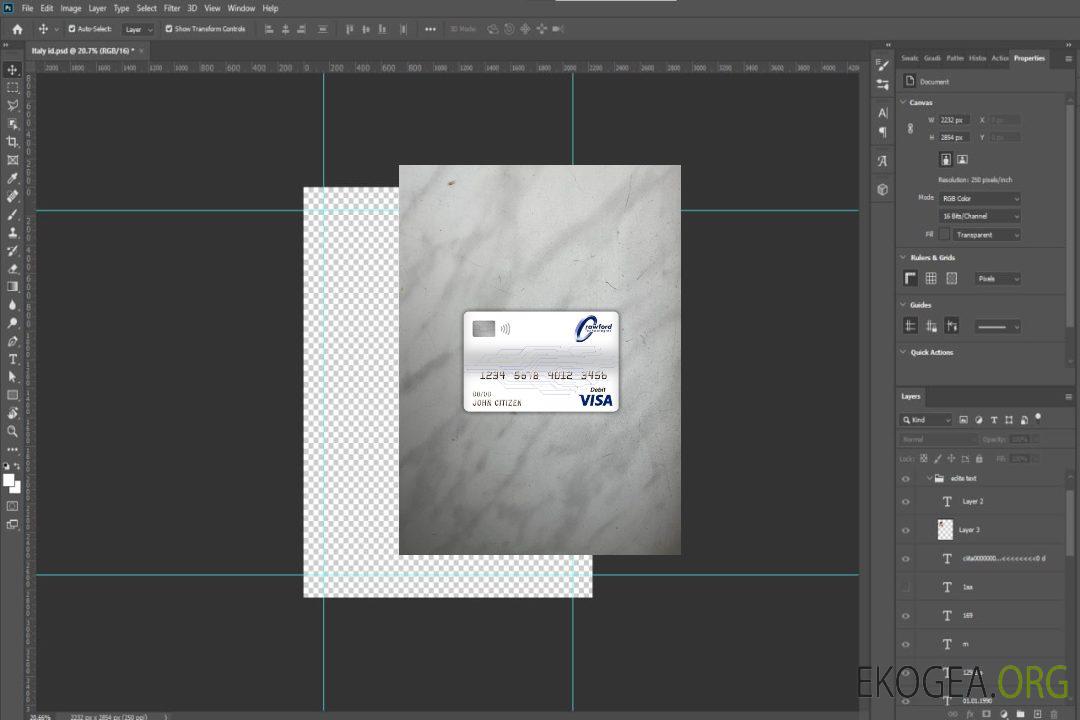 Canada Crawfordtech banque visa carte de débit photolook avant template Canada Crawfordtech banque visa carte de débit photolook avant template